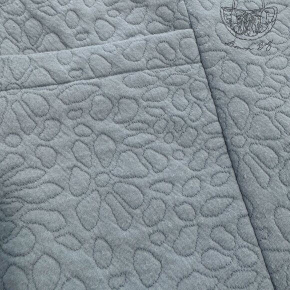 One of a Kind Exclusive/ Winter Fall Hooded Wrap Coat / Color Blue/ Size S - Picture 11 of 12